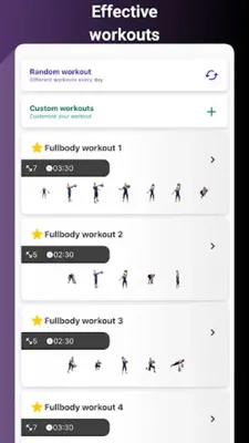 Kettlebell workouts for home android App screenshot 7